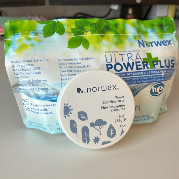 Norwex Ultra Power Plus & Power Cleaning Paste set. - Picture 2 of 3